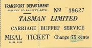 Tasman Limited ticket
